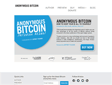 Tablet Screenshot of anonymousbitcoinbook.com